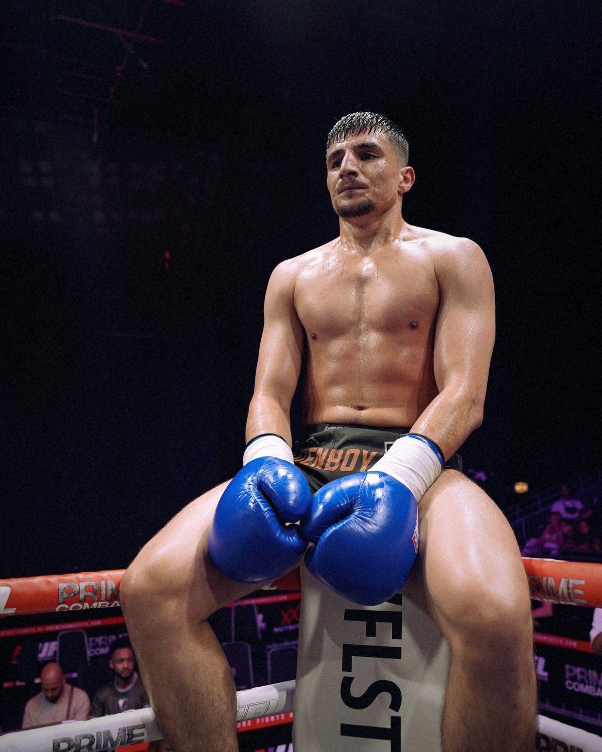Cikh Mousa met de interim-WFL-wereldtitel, Night of Champions, Utrecht, 27 juni 2026