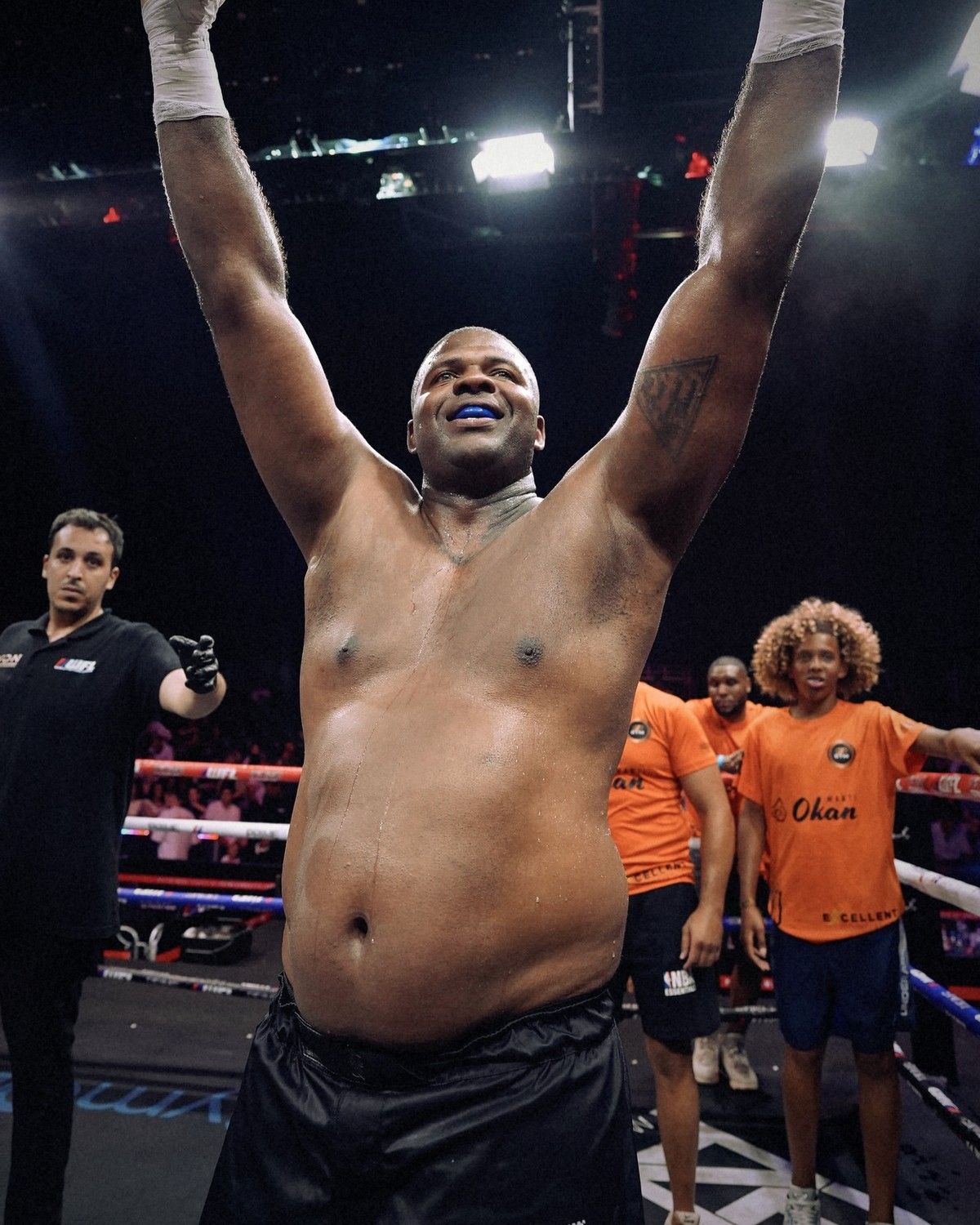 Jahfarr Wilnis met de WFL-wereldtitel, Night of Champions, Utrecht, 27 juni 2026
