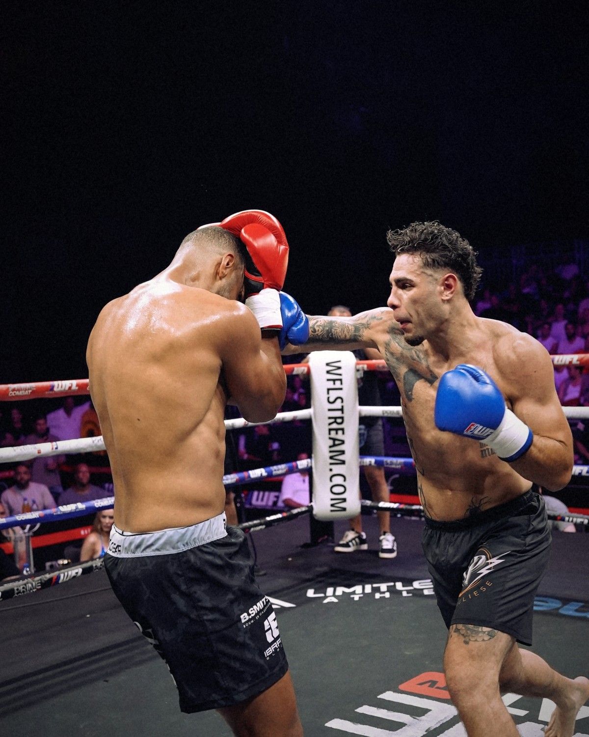 Actie in de ring tijdens Night of Champions, Het Gietijzer Utrecht, 27 juni 2026